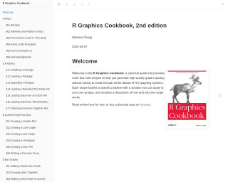 Screenshot of R Graphics Cookbook, 2nd edition