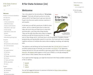 Screenshot of R for Data Science (2e)